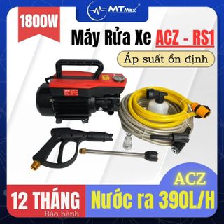 Máy Rửa Xe ACZ RS1 - Cách Điện Tốt, Mang Đến Sự An Toàn Cho Máy Và Người Dùng