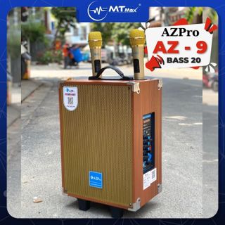 Loa kéo AZPro AZ9 Bass 2 Tấc – Chống Hú cực tốt, Đầy Đủ Cổng Kết Nối