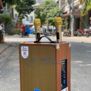 Loa kéo AZPro AZ9 Bass 2 Tấc – Chống Hú cực tốt, Đầy Đủ Cổng Kết Nối