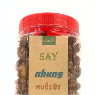 Say nhung lắc muối ớt, béo béo, chua chua, cay cay tan ngay trong miệng