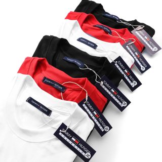 Áo thun nam, áo thun nam cao cấp, chất cotton 4c 100% , mịn , thấm hút tốt, Full tem tag mạc . LOGO THÊU XỊN XÒ Phom chuẩn - size từ 50kg - 85kg