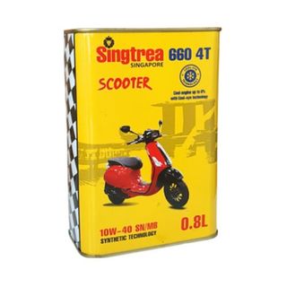 Dầu nhớt xe máy Singtrea 660 SCOOTER 4T 0.8L giá sỉ