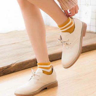 Set vớ 5 đôi viền trắng hàng đẹp sẳn sll giá tốt