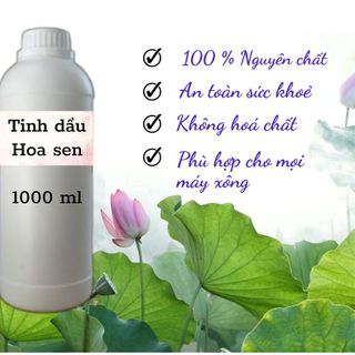 Tinh dầu Hoa sen - 1000ml/ chai - 100% nguyên chất giá sỉ