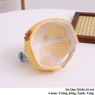 Mũ trẻ em/ Mũ tròn cho bé S6-24m M184.43-ri4
