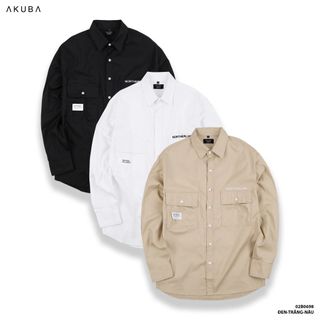 ÁO SƠ MI TAY DÀI AKUBA 02B0698