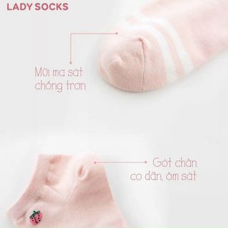 Set vớ 5 đôi hàng đẹp dễ thương giá rẻ sll