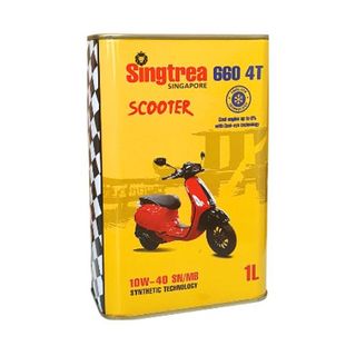 Nhớt xe máy Singtrea 660 Scooter 4T 10W40 1L giá sỉ