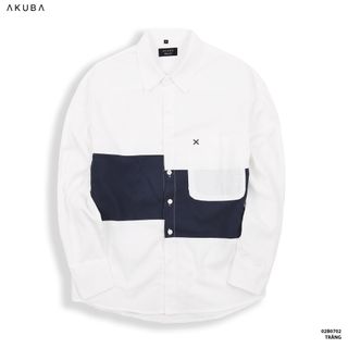 ÁO SƠ MI TAY DÀI AKUBA 02B0702