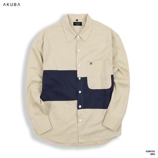ÁO SƠ MI TAY DÀI AKUBA 02B0702