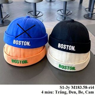 Mũ trẻ em/ Mũ tròn bé trai bé gái S1-3y M183.58-ri4