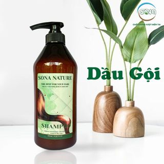 DẦU GỘI TỪ THIÊN NHIÊN SONA | Chai 800ml | Giảm Gãy Rụng Tóc - Chống chẻ ngọn -Kích Thích Mọc Tóc Và Nuôi Dưỡng Mái Tóc Chắc Khoẻ