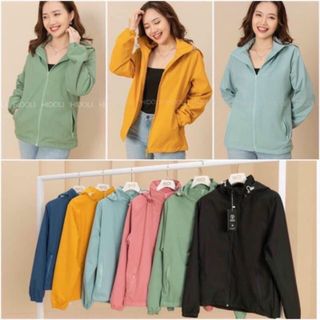 Áo gió nữ lót lưới hàng 2 lớp chống thấm cao cấp