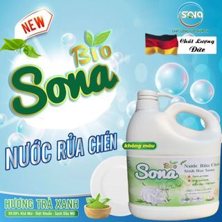 Nước Rửa Chén Hương Trà Xanh 1.6 Kg| Sản Phẩm SInh Học Chiết Xuất Từ Thiên Nhiên - Hương Dừa Tự Nhiên, đánh bay dầu mỡ, bảo vệ da tay người dùng