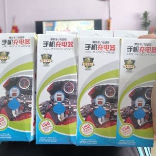 Sạc điện thoại trên xe máy 5V 2.1A - mới giá sỉ
