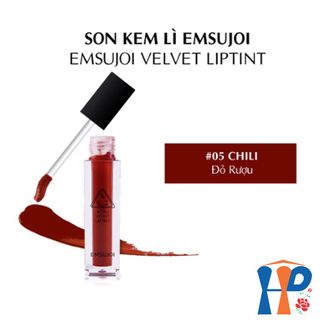 Son kem lì Emsujoi Velvet Lipstint 5ml (Made in Korea, không lem, không trôi, độ bám dính cao) Hani Peni