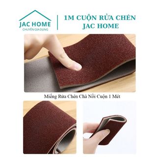 1 Mét miếng rửa chén bát chà nồi 2 mặt chà các nơi dơ bẩn siêu tiết kiệm