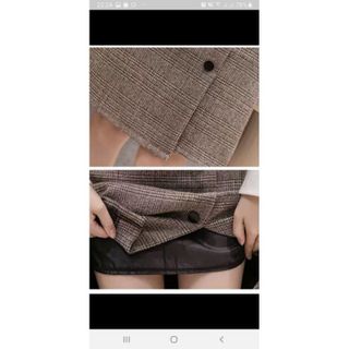 Chân váy dạ dáng chữ A hàng nhập khẩu (order) có sẵn S xám ghi