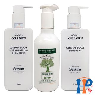 Kem dưỡng thể trắng da DrSoftly Cream Body Collagen Serum SPF50++ PA+++ 300ml (nâng tông, mềm mịn da) Hani Peni giá sỉ