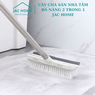Cây chà sàn nhà tắm đa năng 2 trong 1 chổi cọ sàn và gạt nước
