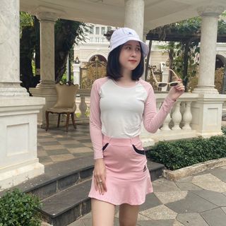 Áo dài tay nữ phối màu Thể Thao Siêu Giá Chuẩn Sỉ, Hàng Đẹp