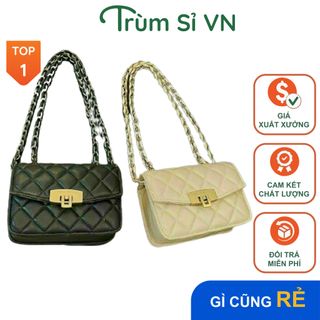 TÚI XÁCH NỮ ĐEO CHÉO MINI CAO CẤP CHẦN TRÁM SIZE 15 T006 -TRÙM SỈ VN giá sỉ