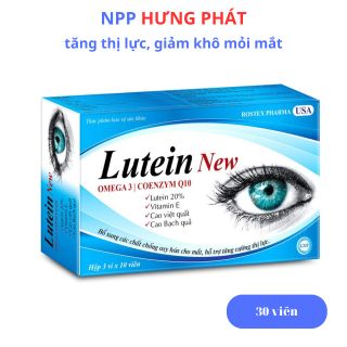 Viên uống bổ mắt Lutein New Omega 3 hỗ trợ tăng cường thị lực - Hộp 30 viên giá sỉ