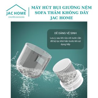 Máy Hút Bụi Giường Nệm Lực Hút Mạnh 10000PA Máy Hút Bụi Thảm Sofa Không Dây Cầm Tay