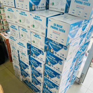 THÙNG 100C KHẨU TRANG 5D PHƯƠNG TUYẾN