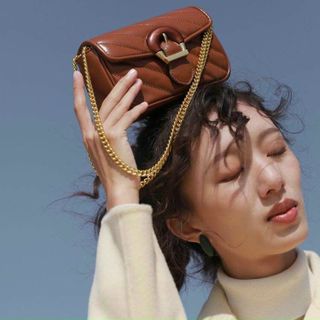TÚI XÁCH ĐEO CHÉO CAO CẤP DA LÌ SIZE 20 T065 - TRÙM SỈ VN