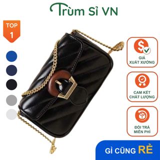 TÚI XÁCH ĐEO CHÉO CAO CẤP DA LÌ SIZE 20 T065 - TRÙM SỈ VN giá sỉ