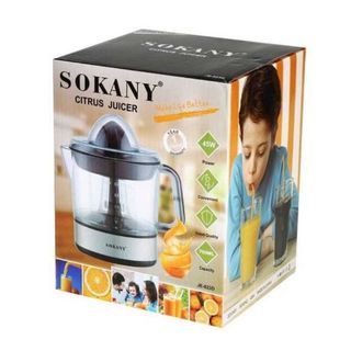Máy vắt cam,máy ép cam SOKANY JE-6230 CHÍNH HÃNG dung tích 700ml vắt cam bằng điện tự động SALE