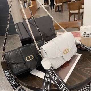 TÚI XÁCH NỮ TÚI ĐEO CHÉO ĐEO VAI CAO CẤP CD 2 DÂY SIZE 22 T032 - TRÙM SỈ VN