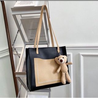 TÚI TOTE CÔNG SỞ DA MỀM CAO CẤP TẶNG KÈM MÓC TREO GẤU SIZE 32 T058 - TRÙM SỈ VN