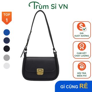 TÚI XÁCH ĐEO CHÉO ĐEO VAI CAO CẤP DA LÌ SIZE 20 T067 - TRÙM SỈ VN