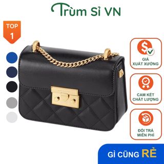 TÚI ĐEO CHÉO TÚI XÁCH NỮ CNK CAO CẤP DA LÌ SIZE 18 T077 - TRÙM SỈ VN