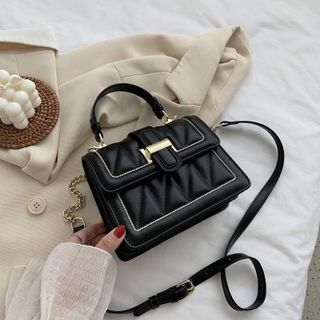 TÚI XÁCH TÚI ĐEO CHÉO CAO CẤP CHẦN TRÁM CHỮ H SIZE 20 T084 - TRÙM SỈ VN