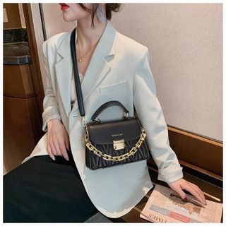 TÚI XÁCH ĐEO CHÉO CAO CẤP DÂY XÍCH ĐỘC LẠ SIZE 22 T101 - TRÙM SỈ VN