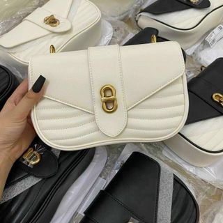 TÚI XÁCH ĐEO CHÉO CAO CẤP PHONG CÁCH HÀN CHẦN TRÁM SIZE 22 T105 - TRÙM SỈ VN