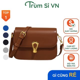 TÚI XÁCH NỮ ĐEO CHÉO ĐEO VAI CAO CẤP SIZE 22 T078 - TRÙM SỈ VN