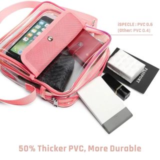 Túi đeo chéo trong suốt chất liệu PVC chống thấm nước TA033