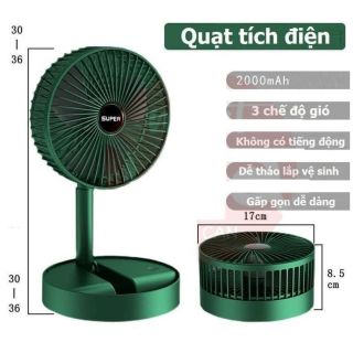 QUẠT GẤP GỌN SUPER SẴN SL HCM
