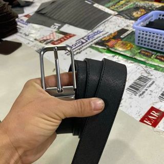 Dây nịt da xoay 2 chiều - Da bò