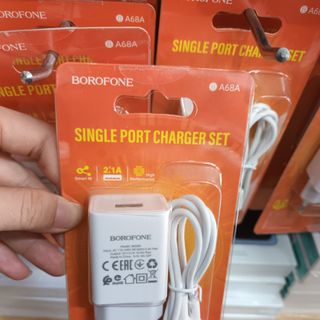 BỘ SẠC BOROFONE BA68A GLACIER SINGER FORT CHARGER (TYPE-C)(EU) giá sỉ