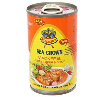 Cá nục xốt chua ngọt Sea Crown lốc 05 lon 155g giá sỉ
