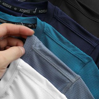 Áo nam Logo thun poly lỗ kim 4c xịn. Thể Thao Siêu Đẹp Giá Sỉ, Hàng Đẹp
