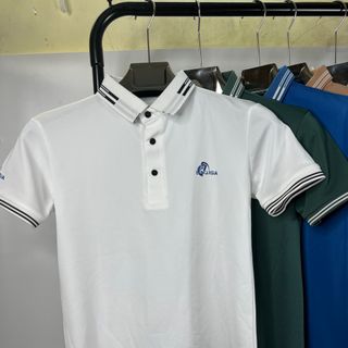 Áo thun nam POLO trơn vải cá sấu cotton cao cấp ngắn tay cực sang trọng
