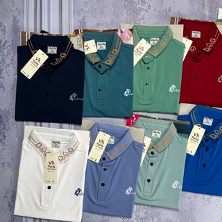 Áo thun nam POLO trơn vải cá sấu cotton cao cấp ngắn tay cực sang trọng