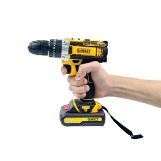 Máy khoan pin Dewalt 72v, khoan pin cầm tay 3 chức năng có búa tặng kèm phụ kiện 24 chi tiết
