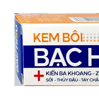 Kem bôi Bạc Hisu sát khuẩn ngăn ngừa sẹo (tuýp 25gr)